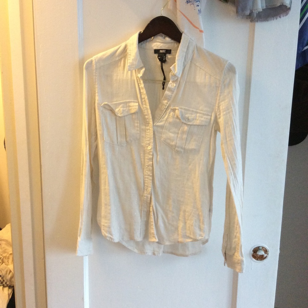 PAIGE Button Up